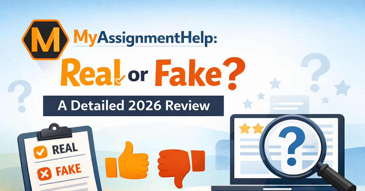 MyAssignmentHelp: Real or Fake? A Detailed 2026 Review